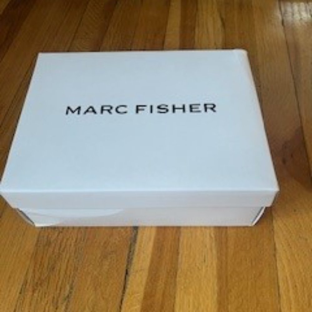 Marc Fisher Hamish Block Heel Loafer, Size 6.5, Brown, Brand New Never Worn - Picture 4 of 5